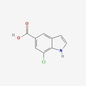 7-Chloro-1H-indole-5-carboxylic acid