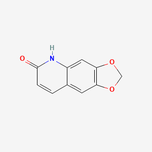 molecular formula C10H7NO3 B15070236 [1,3]Dioxolo[4,5-g]quinolin-6(5h)-one CAS No. 6335-90-6