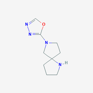 1,7-Diazaspiro[4.4]nonane, 7-(1,3,4-oxadiazol-2-yl)-