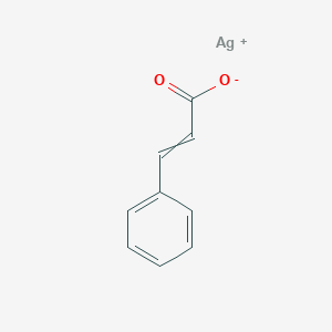 molecular formula C9H7AgO2 B1507028 Silver(1+) 3-phenylprop-2-enoate CAS No. 5651-25-2