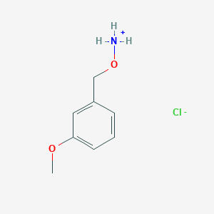 molecular formula C8H12ClNO2 B15070292 O-(3-Methoxybenzyl)hydroxylaminehydrochloride 