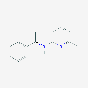 2-Pyridinamine, 6-methyl-N-[(1S)-1-phenylethyl]-