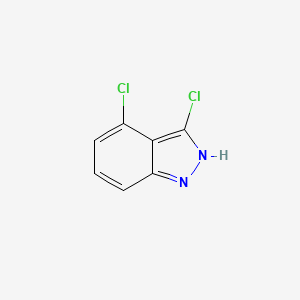 molecular formula C7H4Cl2N2 B15070310 3,4-Dichloro-1H-indazole 