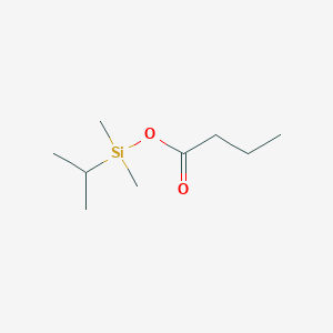 [Dimethyl(propan-2-yl)silyl] butanoate