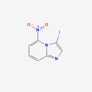 3-Iodo-5-nitro-imidazo[1,2-A]pyridine