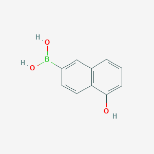 (5-Hydroxynaphthalen-2-yl)boronic acid