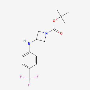 1-Boc-3-(4-trifluoromethyl-phenylamino)-azetidine