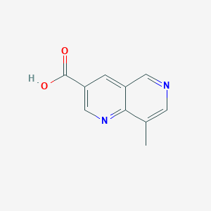 8-Methyl-1,6-naphthyridine-3-carboxylic acid