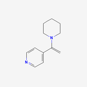 4-(1-(Piperidin-1-yl)vinyl)pyridine