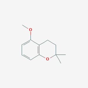 molecular formula C12H16O2 B15070410 5-Methoxy-2,2-dimethylchroman 