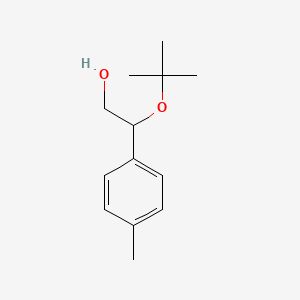 2-(4-Methylphenyl)-2-[(2-methyl-2-propanyl)oxy]ethanol