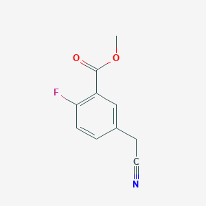 Methyl 5-(cyanomethyl)-2-fluorobenzoate