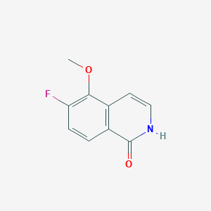 6-Fluoro-5-methoxyisoquinolin-1(2H)-one