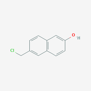 molecular formula C11H9ClO B15070522 2-(Chloromethyl)-6-hydroxynaphthalene 