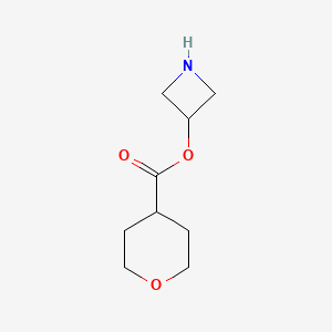 Azetidin-3-yl tetrahydro-2H-pyran-4-carboxylate