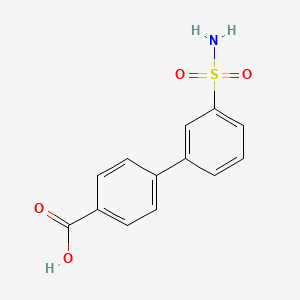 3'-Sulfamoyl[1,1'-biphenyl]-4-carboxylic acid