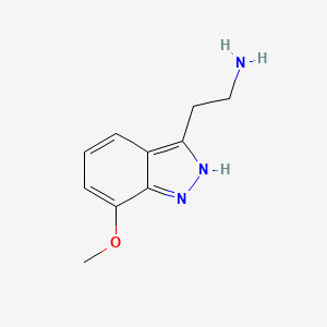 2-(7-Methoxy-1H-indazol-3-yl)ethanamine