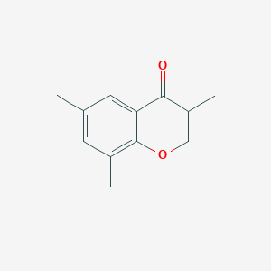 3,6,8-Trimethyl-2,3-dihydro-4H-1-benzopyran-4-one