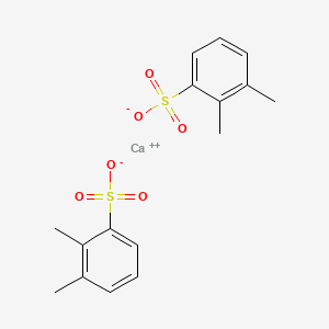 molecular formula C16H18CaO6S2 B1507060 Benzenesulfonic acid, dimethyl-, calcium salt (2:1) CAS No. 28088-63-3