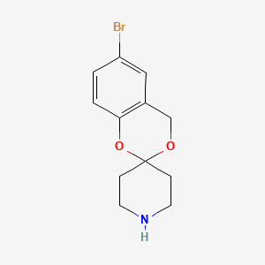 6-Bromo-4H-spiro[benzo[d][1,3]dioxine-2,4'-piperidine]