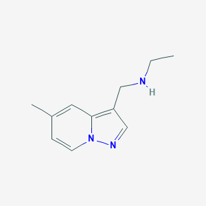 N-((5-Methylpyrazolo[1,5-a]pyridin-3-yl)methyl)ethanamine