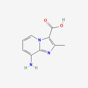 8-Amino-2-methylimidazo[1,2-a]pyridine-3-carboxylic acid