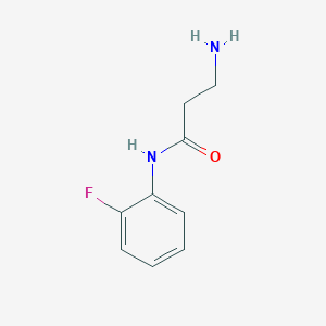 3-Amino-N-(2-fluorophenyl)propanamide