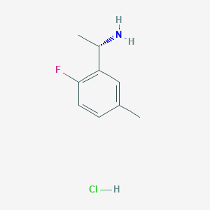 (S)-1-(2-Fluoro-5-methylphenyl)ethanamine hydrochloride