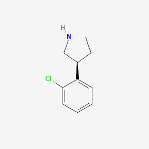 (S)-3-(2-Chlorophenyl)pyrrolidine