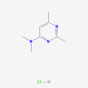 N,N,2,6-Tetramethylpyrimidin-4-amine hydrochloride