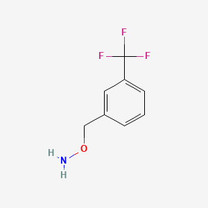 molecular formula C8H8F3NO B15070782 O-(3-(Trifluoromethyl)benzyl)hydroxylamine 