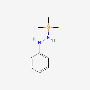 1-Phenyl-2-(trimethylsilyl)hydrazine