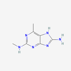 N2,6-Dimethyl-3H-purine-2,8-diamine