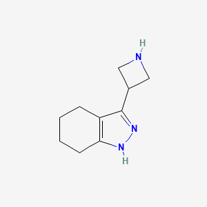 3-(Azetidin-3-yl)-4,5,6,7-tetrahydro-1H-indazole