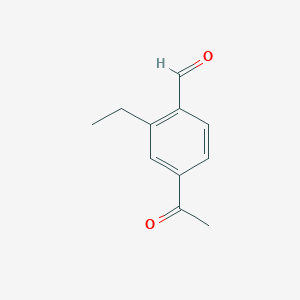 4-Acetyl-2-ethylbenzaldehyde