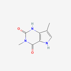 3,7-Dimethyl-1H-pyrrolo[3,2-d]pyrimidine-2,4(3H,5H)-dione