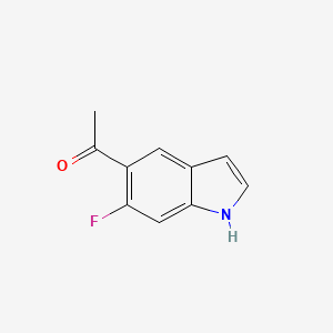 1-(6-Fluoro-1H-indol-5-yl)ethanone