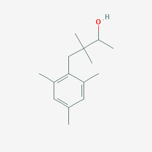molecular formula C15H24O B1507105 3,3-Dimethyl-4-(2,4,6-trimethylphenyl)butan-2-ol CAS No. 827299-41-2