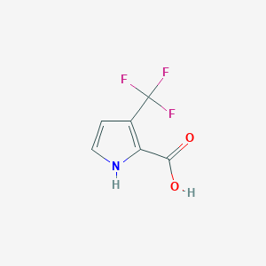 3-(Trifluoromethyl)-1H-pyrrole-2-carboxylic acid