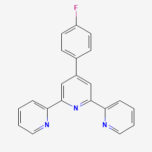 molecular formula C21H14FN3 B1507108 4'-(4-Fluorophenyl)-2,2':6',2''-terpyridine CAS No. 209901-86-0