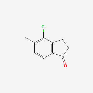 4-Chloro-5-methyl-2,3-dihydro-1H-inden-1-one