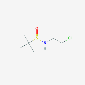 N-(2-chloroethyl)-2-methylpropane-2-sulfinamide