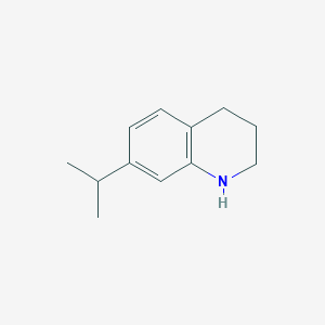 molecular formula C12H17N B15071124 7-Isopropyl-1,2,3,4-tetrahydroquinoline 