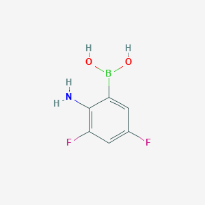 (2-Amino-3,5-difluorophenyl)boronic acid