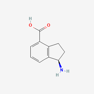 (R)-1-Amino-2,3-dihydro-1H-indene-4-carboxylic acid