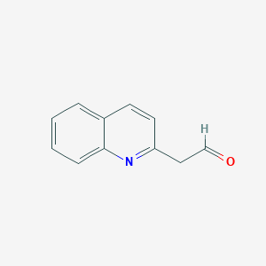 2-(Quinolin-2-YL)acetaldehyde