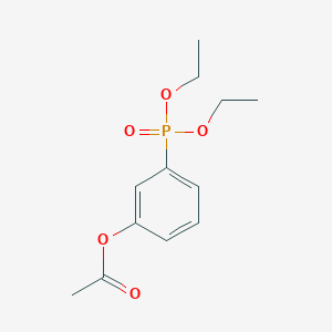 Diethyl(3-acetoxyphenyl)phosphonate