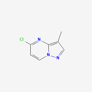 molecular formula C7H6ClN3 B15071301 5-Chloro-3-methylpyrazolo[1,5-a]pyrimidine CAS No. 2143554-22-5