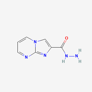 Imidazo[1,2-a]pyrimidine-2-carbohydrazide