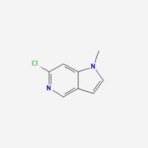 6-Chloro-1-methyl-1H-pyrrolo[3,2-c]pyridine